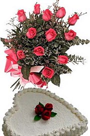  Balgat  ucuz çiçek , çiçekçi , çiçekçilik  Yas pasta ve özel gül buketi