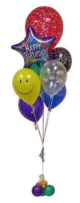  Ankara çiçekçiler hediye çiçek yolla  Sevdiklerinize 17 adet uçan balon demeti yollayin.
