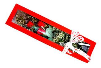  Balgat Ankara uluslararası çiçek gönderme  Kutuda 3 adet gül