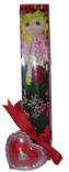  Balgat Ankara online çiçek gönderme sipariş  kutu içinde 1 adet gül oyuncak ve mum 