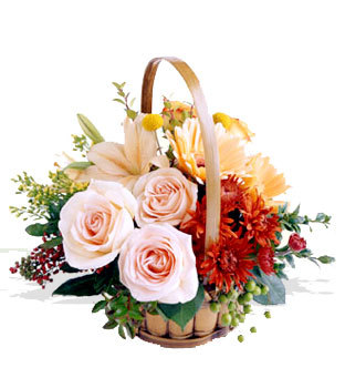  Balgat ucuz çiçek gönder  Orta boy Karisik mevsim çiçeklerinden sepet