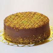 sanatsal pastaci 4 ile 6 kisilik krokan çikolatali yas pasta  Ankara cicek , cicekci 