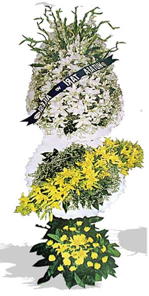 Dügün nikah açilis çiçekleri sepet modeli  Ankara çiçekçiler hediye çiçek yolla 