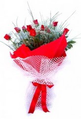  balgat çiçek siparişi Ankara çiçek yolla  9 adet kirmizi gül buketi demeti