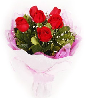  Balgat Ankara anneler günü çiçek yolla  kırmızı 6 adet gülden buket