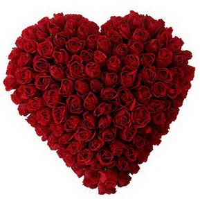  Ankara Balgat online internetten çiçek siparişi  muhteşem kırmızı güllerden kalp çiçeği
