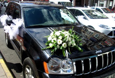 Ankara düğün arabası süslemesi  Balgat Ankaradaki çiçekçiler 