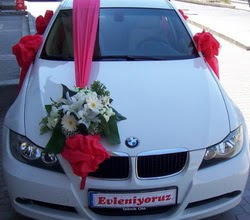 Gelin araba süslemesi  Balgat Ankara çiçek online çiçek siparişi 