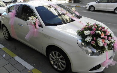 Düğün arabası süslemesi  Balgat Ankara çiçek online çiçek siparişi 
