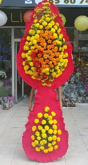 Çift katlı düğün nikah açılış çiçeği  Balgat Ankara kaliteli taze ve ucuz çiçekler 