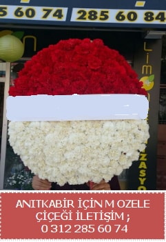 Anıtkabir için mozele çiçeği çelengi  Balgat Ankara çiçek gönderme 