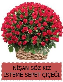 Kız isteme söz nişan çiçeği Sepeti 91 güllü  Ankara İnternetten çiçek siparişi 