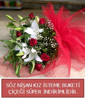 Söz nişan kız isteme buketi  Balgat Ankara çiçek gönderme 