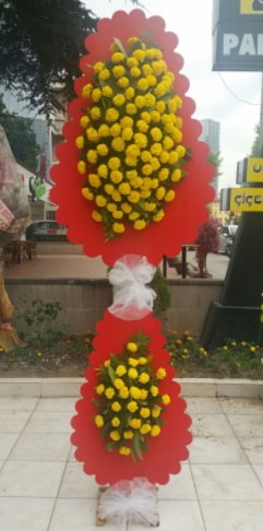 Düğün nikah açılış çiçek modeli  Ankara internetten çiçek satışı 