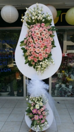 Çift katlı özel şahane sepet çiçeği  Balgat Ankara çiçek gönderme 