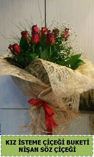 19 adet gülden kız isteme nişan çiçeği  Balgat Ankara çiçek siparişi sitesi 