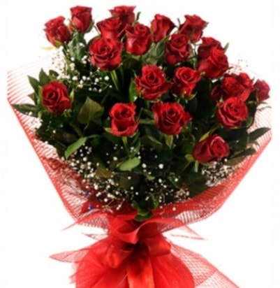 Kız isteme buketi çiçeği sade 27 adet gül  Ankara İnternetten çiçek siparişi 